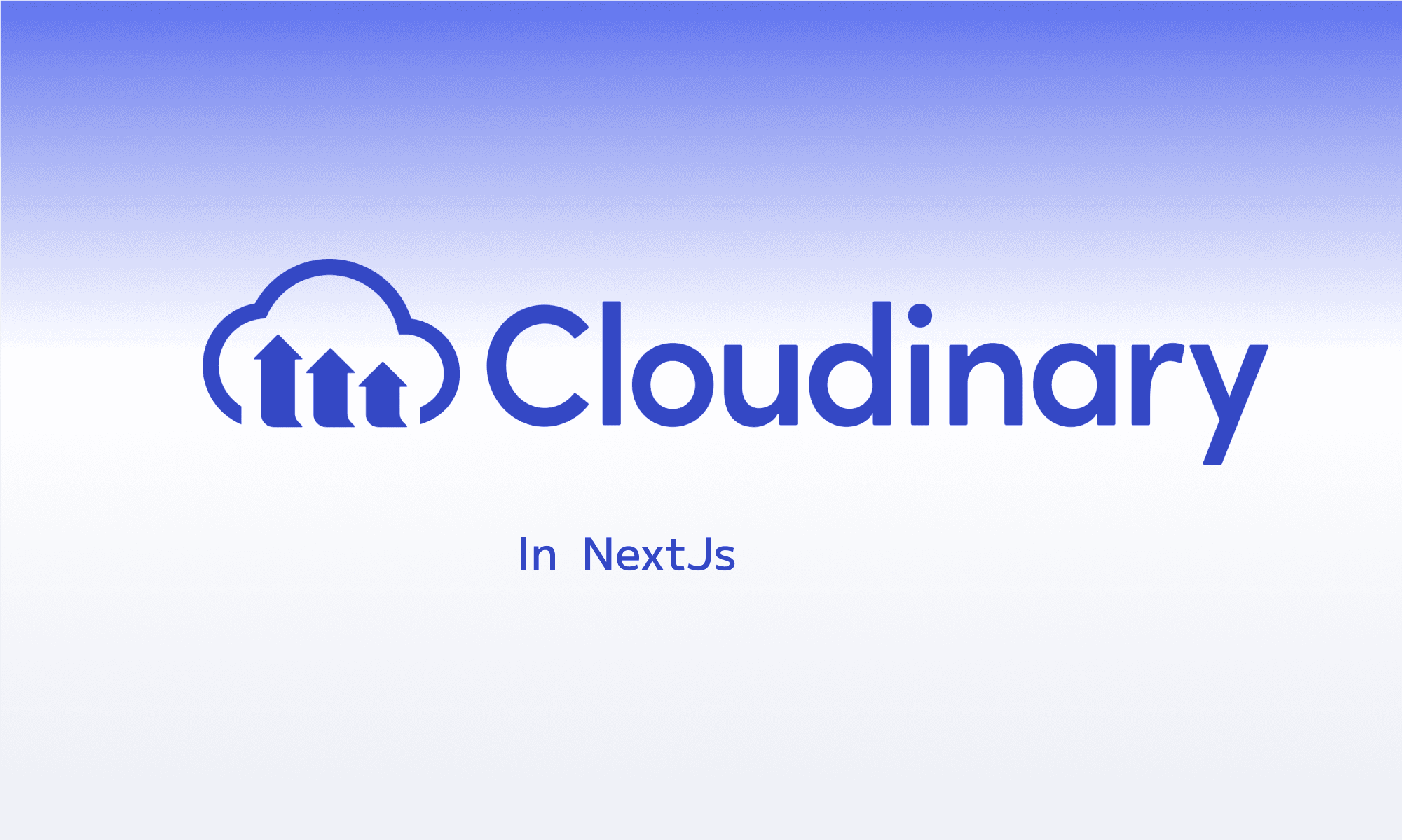 Cloudinary in NextJs - upload & delete images