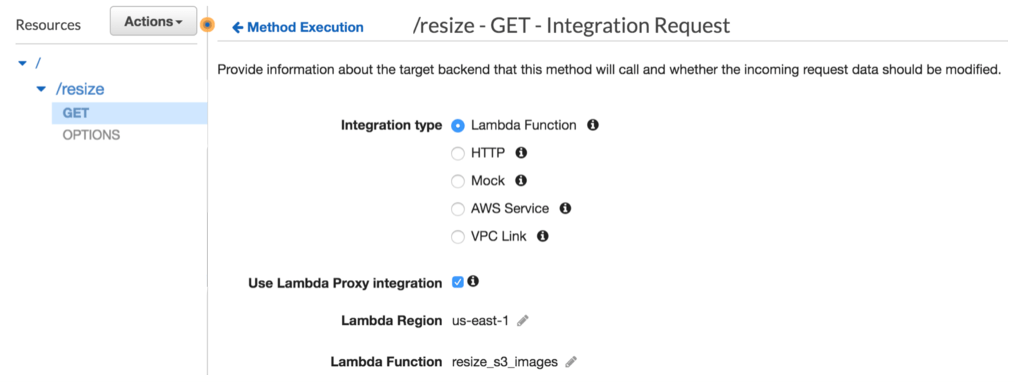 API Gateway Configuration