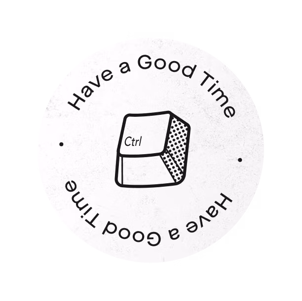 Have a good time Obytes sticker